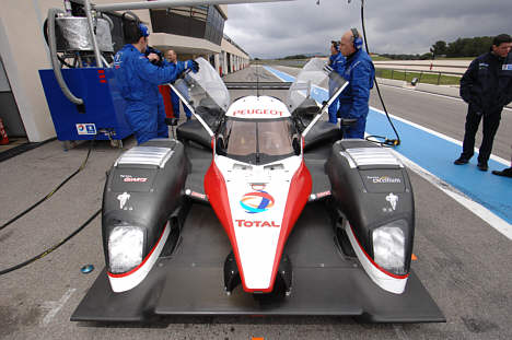 En dieselracer nu om dage er tæt på en Formel 1 racer.
